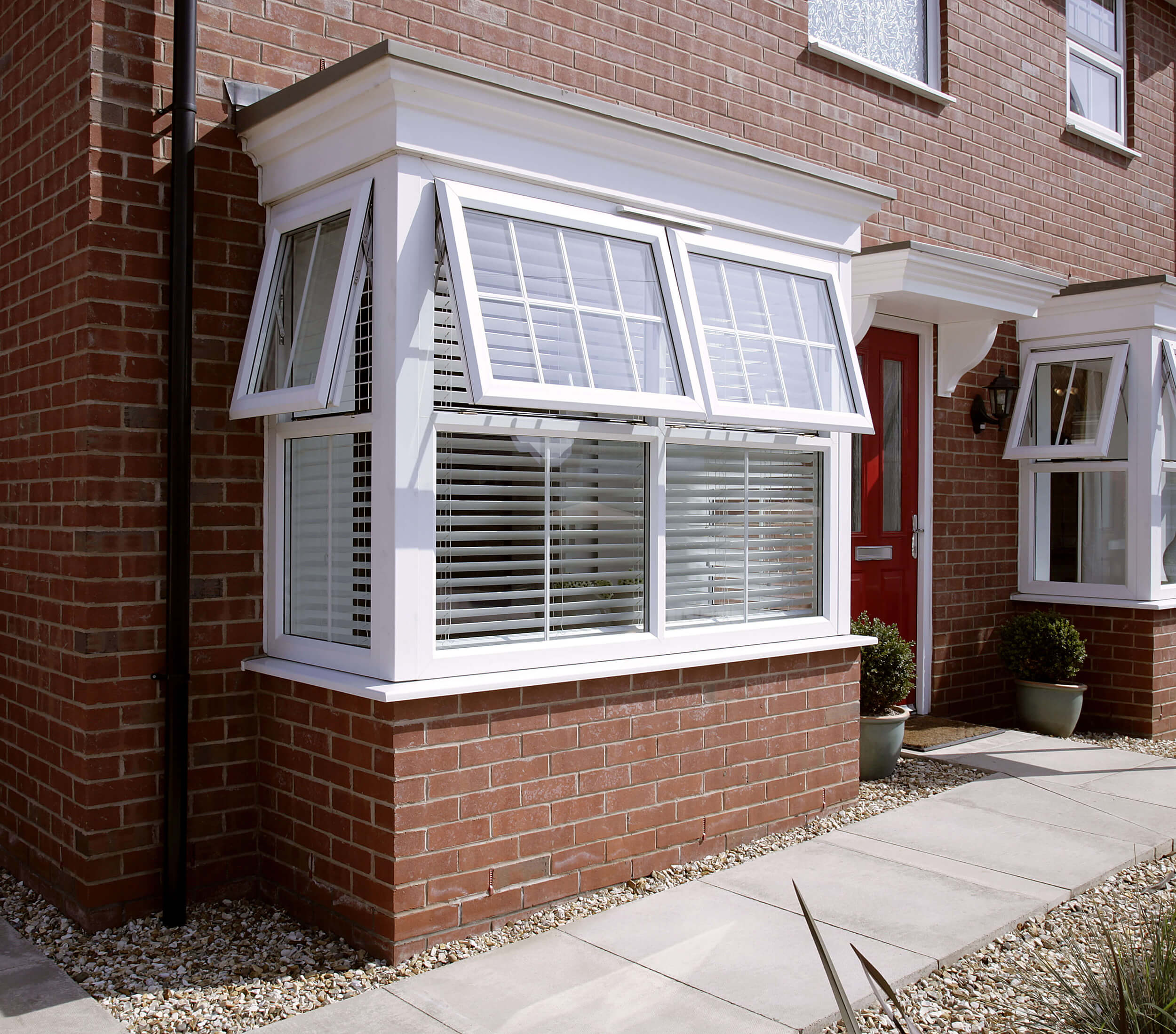 PVCu bay windows